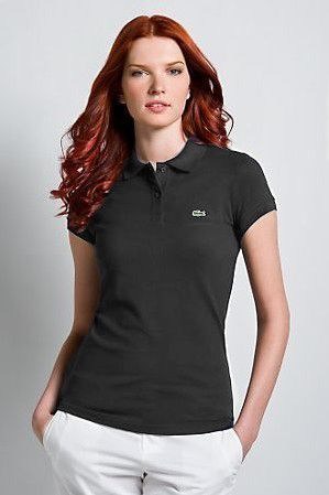 Lacoste short lapel T woman S-2XL-018
